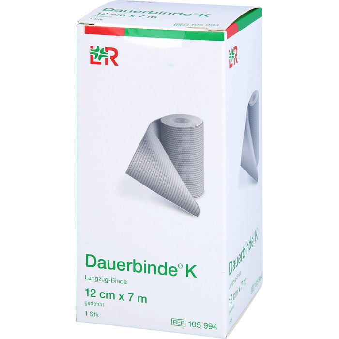 Lohmann & Rauscher Dauerbinde K 12 cm x 7 m Langzug-Binde, 1 St. Binde