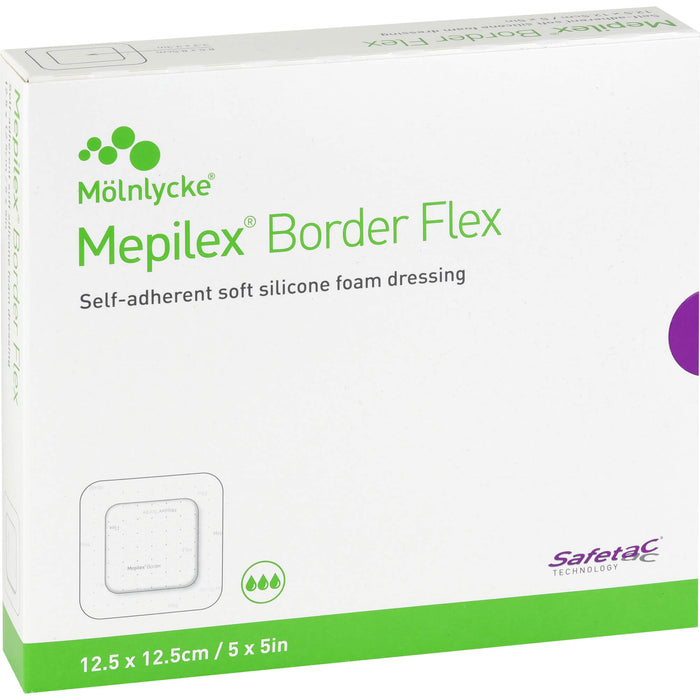 Mepilex Border Flex 12,5 cm x 12,5 cm Schaumverband, 10 pcs. dressing
