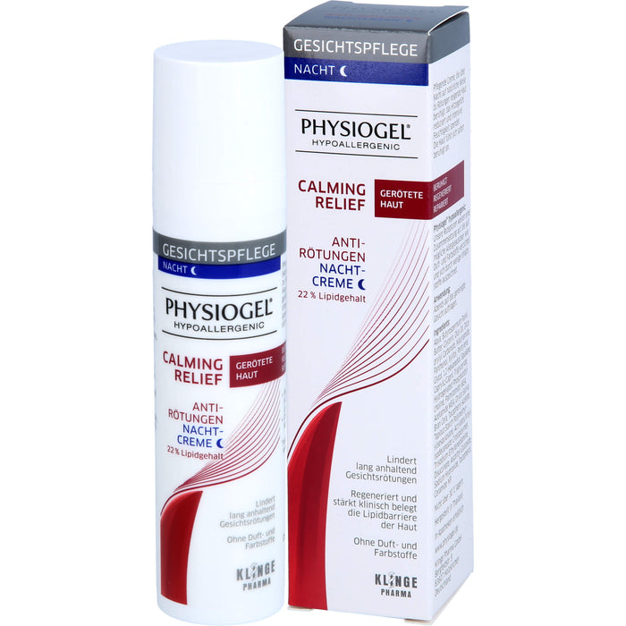 PHYSIOGEL Calming Relief Anti-Rötungen Nachtcreme, 40 ml Cream