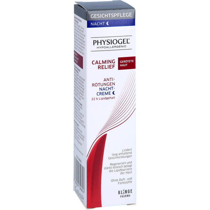 PHYSIOGEL Calming Relief Anti-Rötungen Nachtcreme, 40 ml Crème