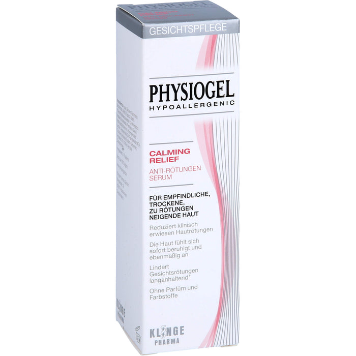PHYSIOGEL Calming Relief Anti-Rötungen Serum, 30 ml Solution