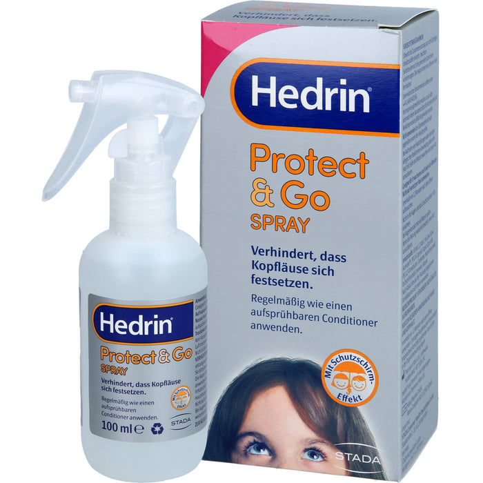 Hedrin Protect & Go Spray Prävention gegen Kopflausbefall, 100 ml Solution
