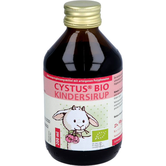 CYSTUS Bio Kindersirup Flüssigkeit, 200 ml Solution