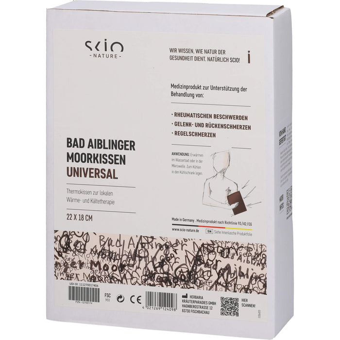 MOORKISSEN BAD AIBLINGER UNIVERSAL 22x18cm, 1 St PAM