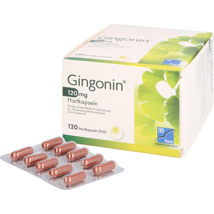 Gingonin 120 mg Hartkapseln, 120 St HKP