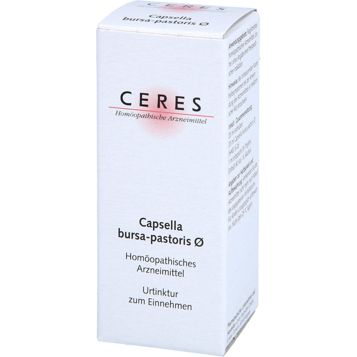 CERES Capsella bursa-pastorid ø Urtinktur, 20 ml Solution