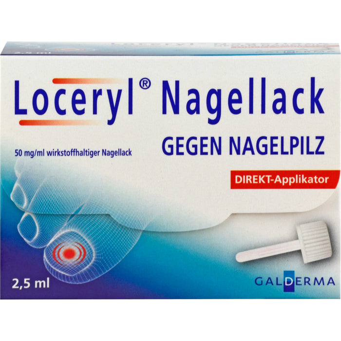 Loceryl kohlpharma Nagellack gegen Nagelpilz Direkt-Applikator, 2.5 ml Vernis à ongles contenant une substance active