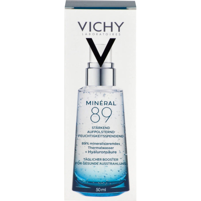 VICHY Minéral 89 Hyaluron Boost mit Sofort Effekt Elixier, 50 ml Creme
