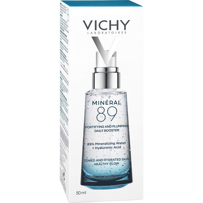 VICHY Minéral 89 Hyaluron Boost mit Sofort Effekt Elixier, 50 ml Crème