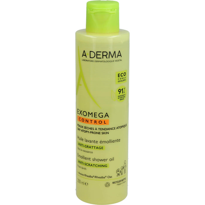 A-DERMA Exomega Control Duschöl, 200 ml Solution