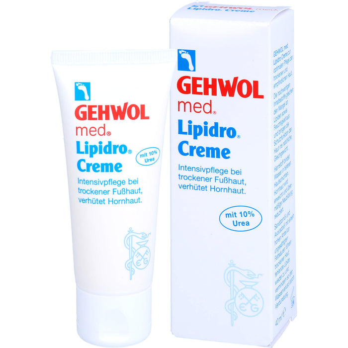 GEHWOL med Lipidro-Creme bei trockener Fußhaut, 40 ml Cream