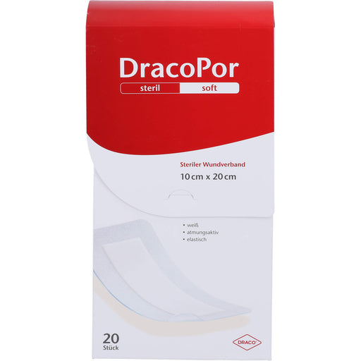 DRACOPOR Wundverband 10x20 cm steril, 20 St PFL