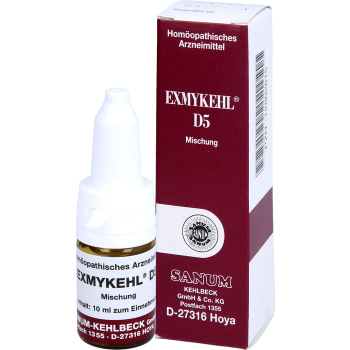 SANUM-KEHLBECK Exmykehl D5 Mischung, 10 ml Solution