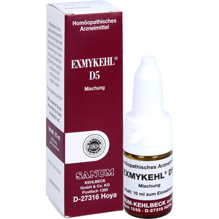 SANUM-KEHLBECK Exmykehl D5 Mischung, 10 ml Solution