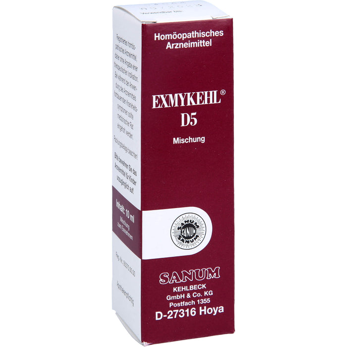 SANUM-KEHLBECK Exmykehl D5 Mischung, 10 ml Solution
