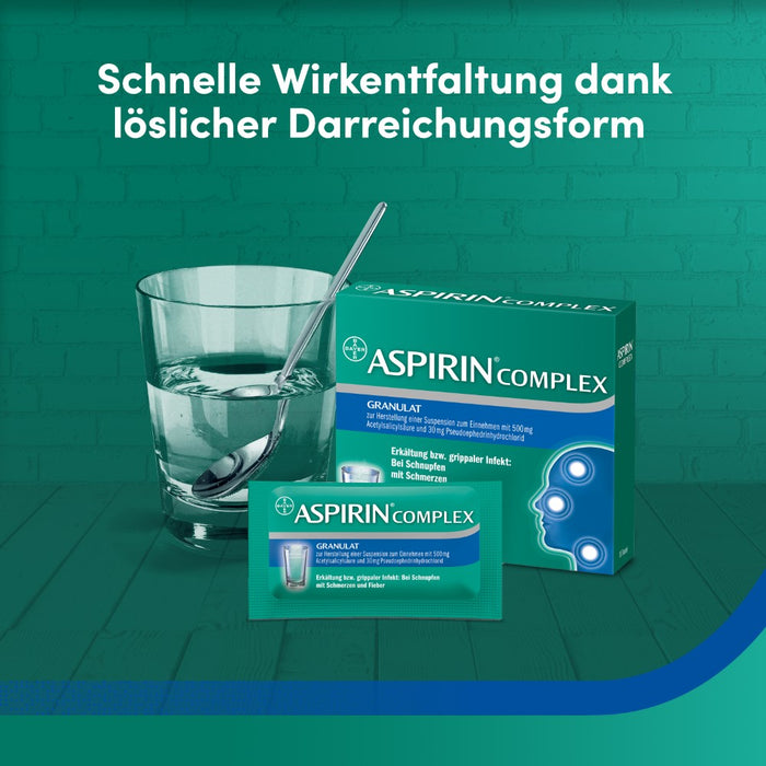 ASPIRIN Complex Granulat, 20 St. Beutel