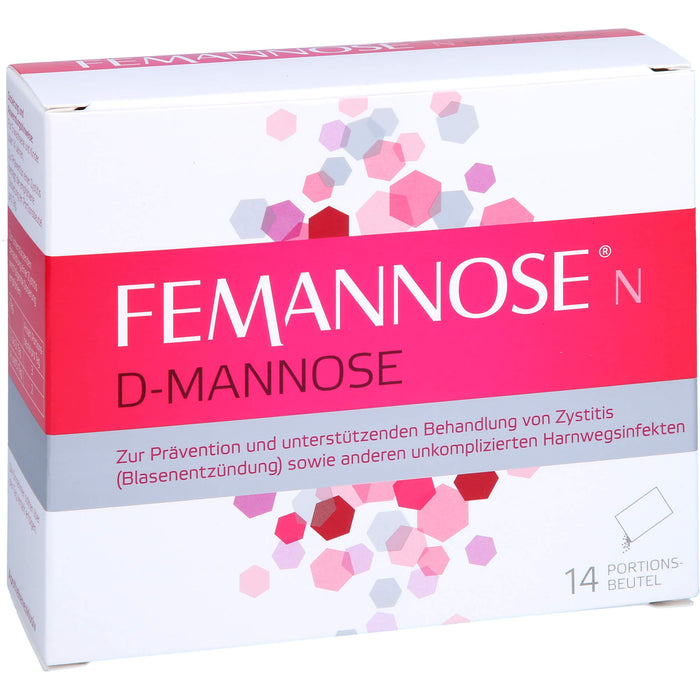 FEMANNOSE N D-Mannose Portionsbeutel, 14.0 St. Beutel