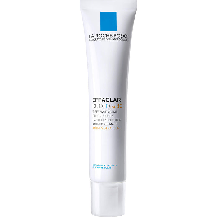 La Roche-Posay Effaclar Duo (+) LSF 30 tiefenwirksame Pflege gegen Hautunreinheiten, 40 ml Cream
