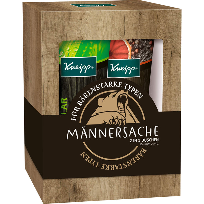 Kneipp Geschenkpackung Männersache, 400 ml Gel douche