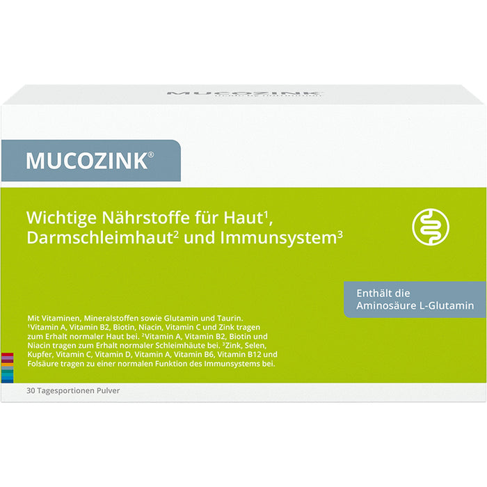 MUCOZINK Tagesportionen Pulver für Haut und Darmschleimhaut, 30 St. Beutel