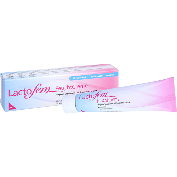 Lactofem FeuchtCreme pflegende Vaginalcreme bei Scheidentrockenheit, 50 g Cream