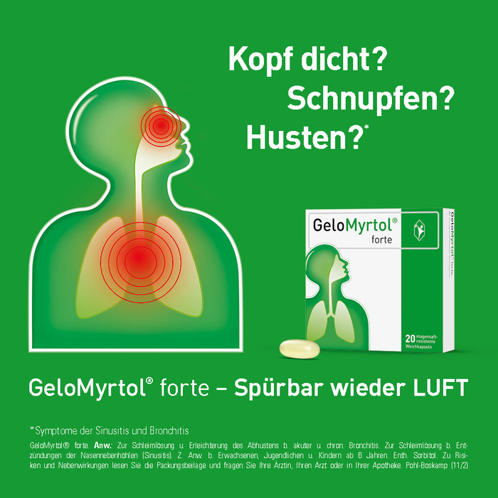 GeloMyrtol forte Kapseln, 60 pc Capsules