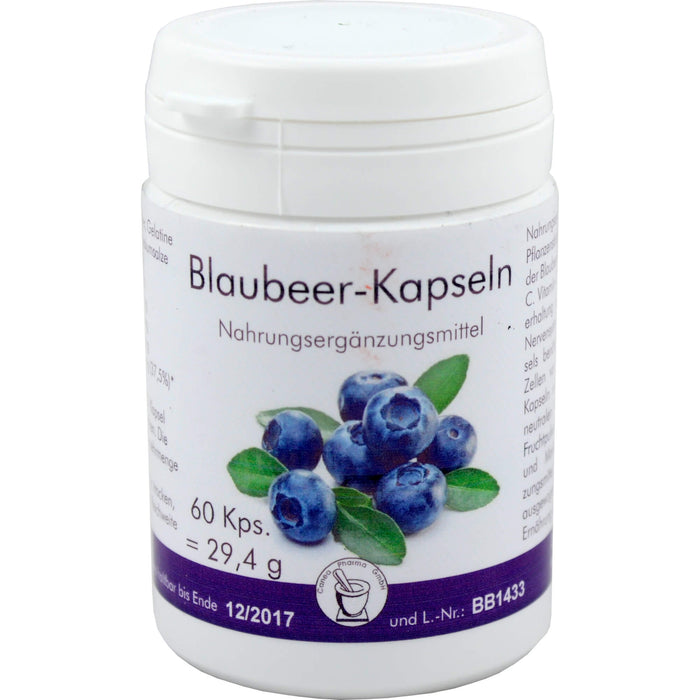 Pharma Peter Blaubeer-Kapseln, 60 St. Kapseln