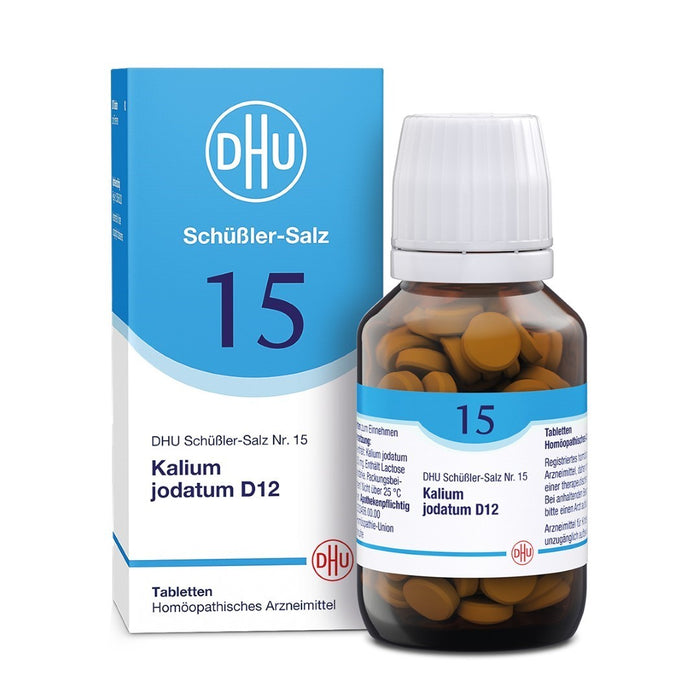 DHU Schüßler-Salz Nr. 15 Kalium jodatum D12, 200 St. Tabletten