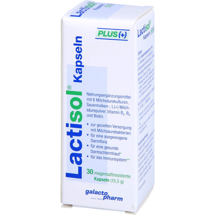 Lactisol Kapseln Plus, 30 St KMR