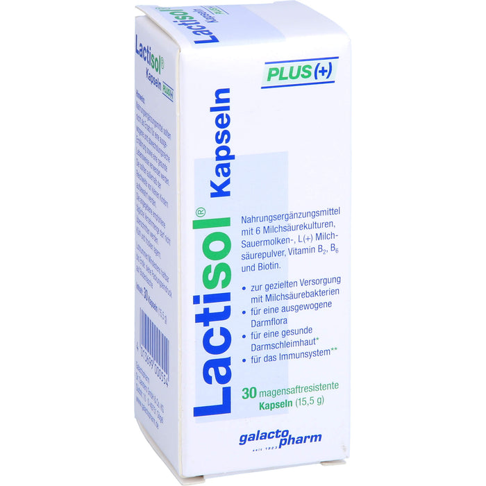 Lactisol Kapseln Plus, 30 pcs. Capsules