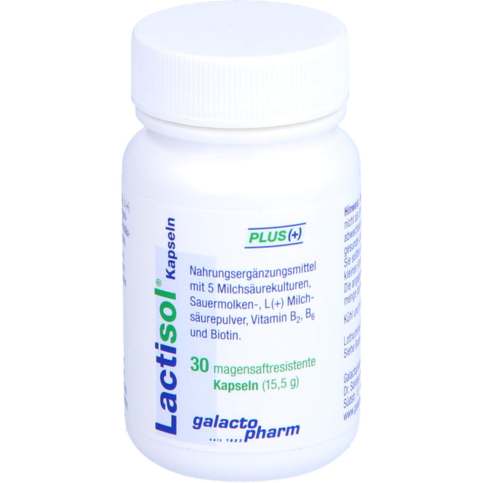 Lactisol Kapseln Plus, 30 pcs. Capsules