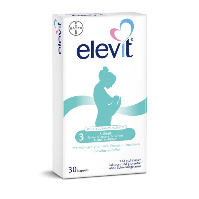 Elevit 3 Stillzeit Kapseln, 30 pc Capsules