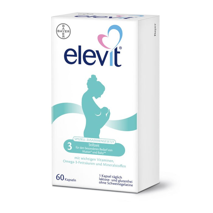 Elevit 3 Stillzeit Kapseln, 60 pcs. Capsules