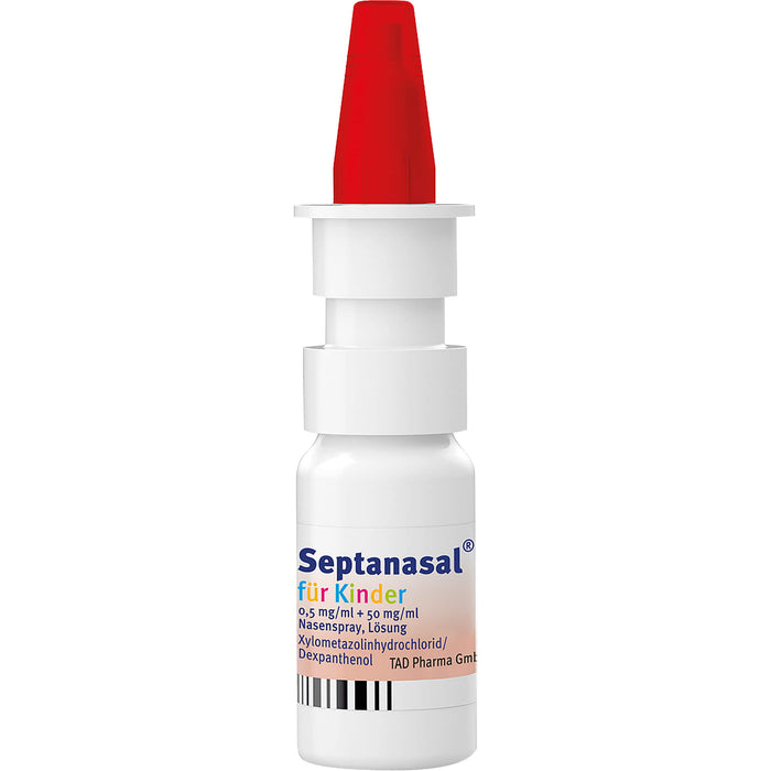 Septanasal  für Kinder 0,5 mg/ml + 50 mg/ml Nasenspray, Lösung, 10 ml Solution