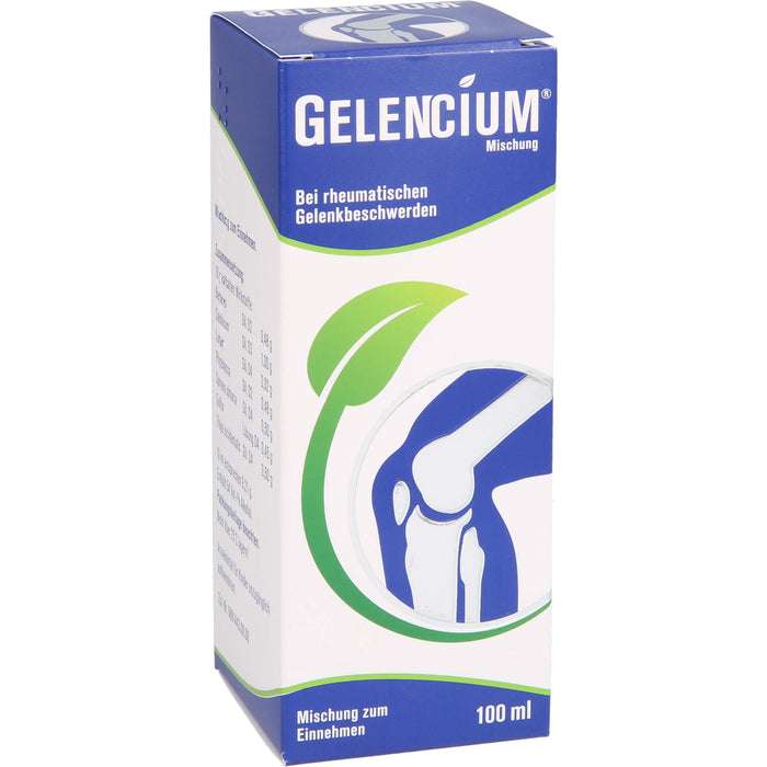 GELENCIUM Mischung bei rheumatischen Gelenkbeschwerden, 100 ml Solution