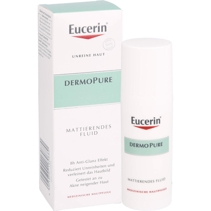 Eucerin DERMOPURE Mattierendes Fluid, 50 ml Solution