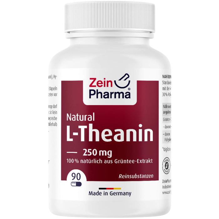 ZeinPharma L-Theanin 250 mg Kapseln, 90 pc Capsules