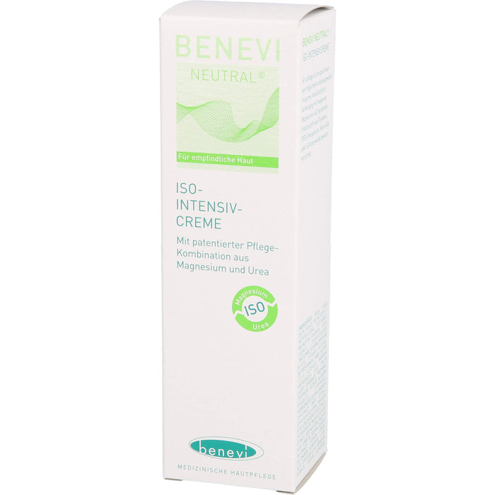 Benevi Neutral ISO-Intensivcreme zur gezielten Pflege trockener und gereizter Hautareale, 75 ml Creme