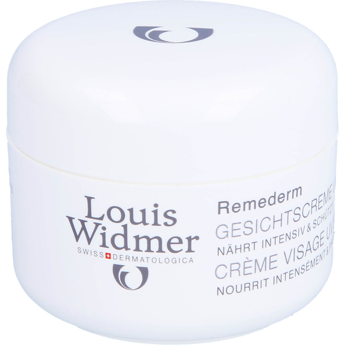 Widmer Remederm Gesichtscreme UV 20 unparf., 50 ml Crème