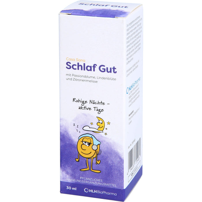 Casa Sana Schlaf Gut Tropfen, 30 ml Lösung