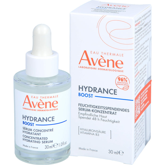 Avène Hydrance Boost feuchtigkeitsspendendes Serum für trockene Haut, 30 ml Solution