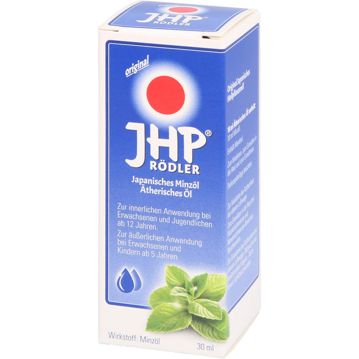 JHP Rödler Japanisches Minzöl ätherisches Öl, 30 ml Etheric oil