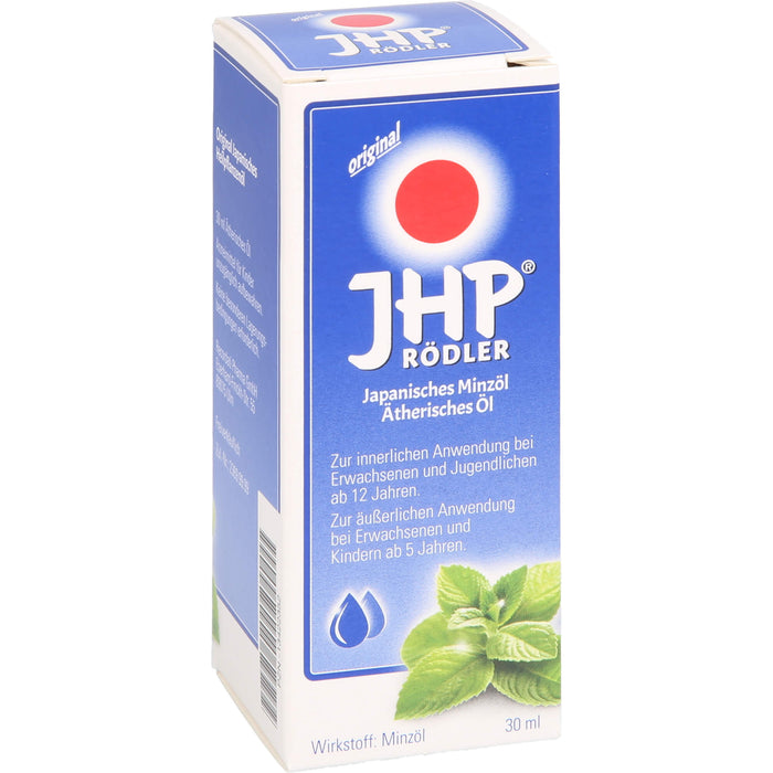 JHP Rödler Japanisches Minzöl ätherisches Öl, 30 ml Etheric oil