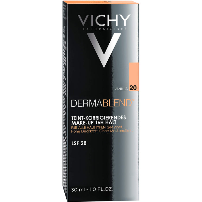 VICHY Dermablend teintkorrigierendes Make-up Fluid 20 Vanilla, 30 ml Lösung