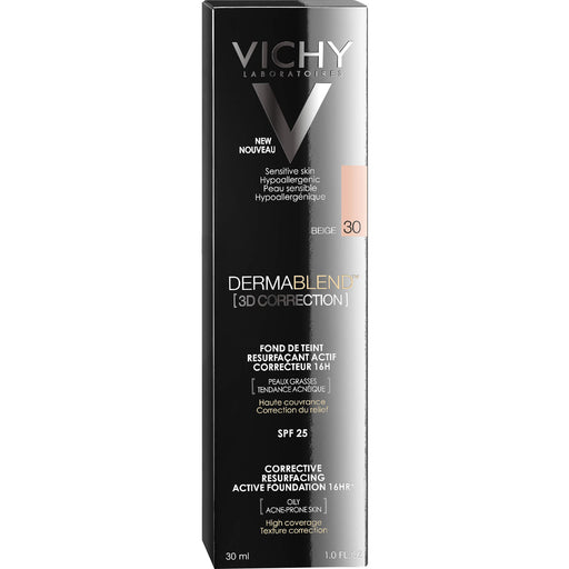VICHY Dermablend 3D Correction Make-Up Foundation 30 Beige, 30 ml Creme