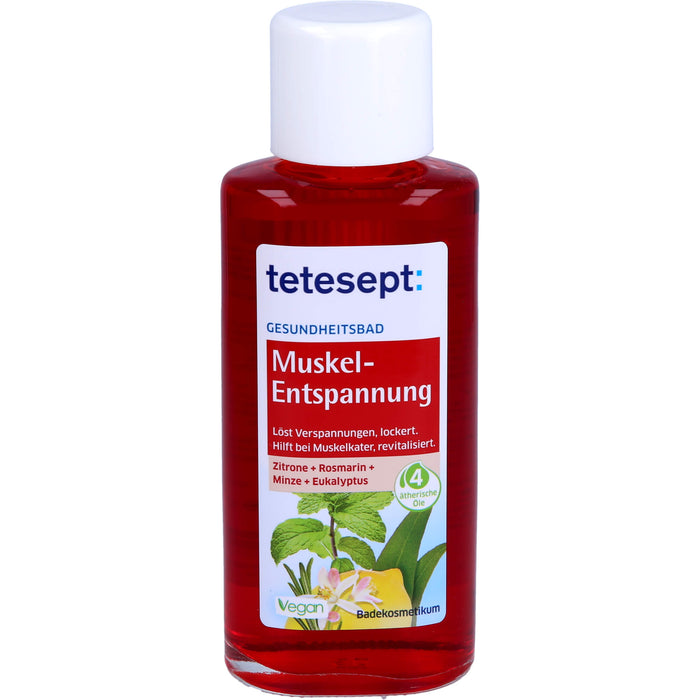 Tetesept Muskel-Entspannung Gesundheitsbad entspannt und revitalisiert, 125 ml Huile