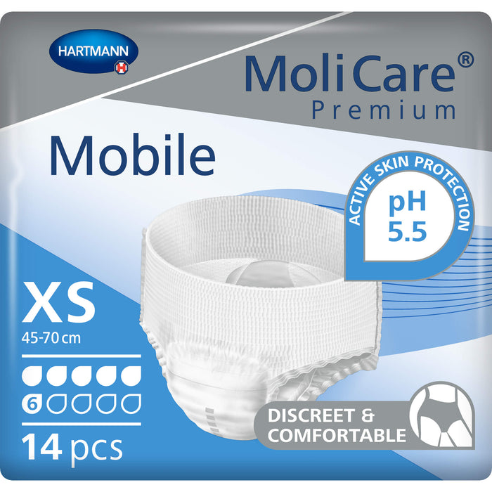 MoliCare Premium Mobile 6 Tropfen Gr. XS, 14 St 