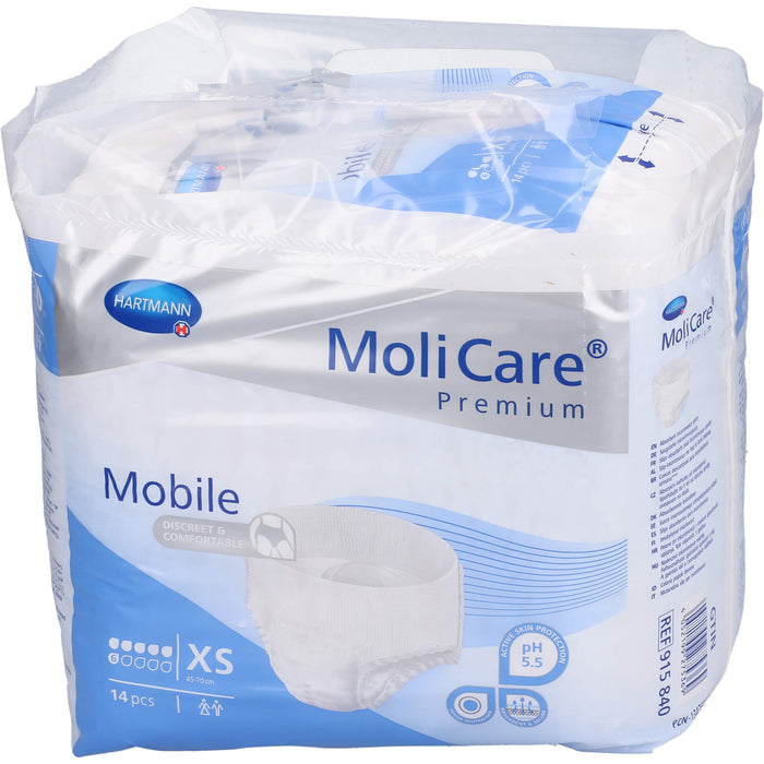 MoliCare Premium Mobile 6 Tropfen Gr. XS, 14 St