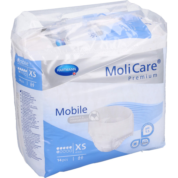 MoliCare Premium Mobile 6 Tropfen Gr. XS, 14 St