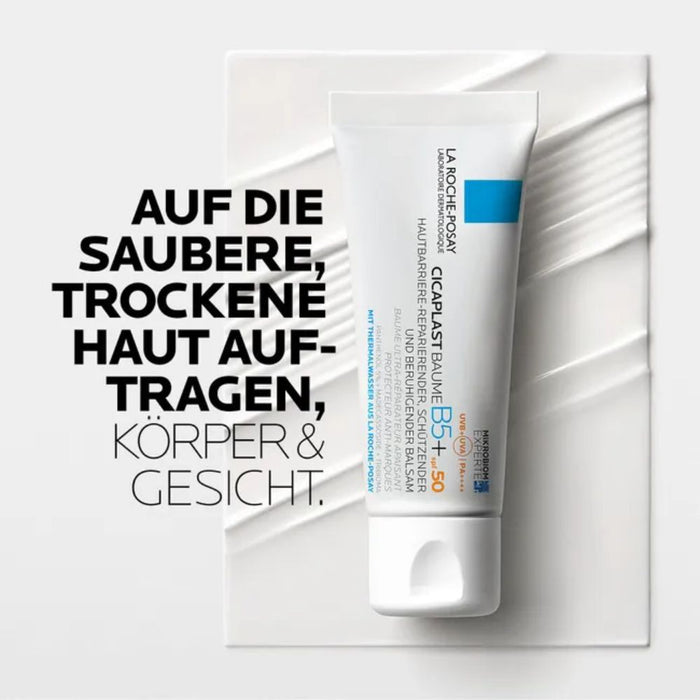 La Roche-Posay Cicaplast Baume B5+ LSF 50 hautberuhigender und regenerierender Balsam, 40 ml Balm